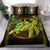 Nauru Bedding Set - Polynesian Turtle Palm Tree Green - Polynesian Pride