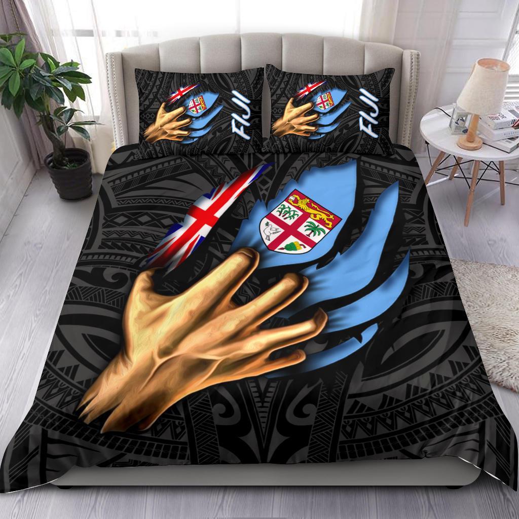 Fiji Bedding Set - Fiji In Me (Black) Black - Polynesian Pride