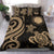 Northern Mariana Bedding Set - Tentacle Turtle Gold - Polynesian Pride