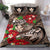 Kanaka Maoli (Hawaiian) Bedding Set - Waves Polynesian Turtle Hibiscus - Polynesian Pride