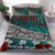 Polynesian Bedding Set - Lizard And Turtle Green Green - Polynesian Pride