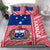 Samoa Flag Polynesian Bedding Set Art - Polynesian Pride