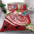 Fiji Polynesian Bedding Set - Summer Plumeria (Red) - Polynesian Pride