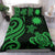 Nauru Bedding Set - Green Tentacle Turtle - Polynesian Pride