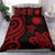 Nauru Bedding Set - Red Tentacle Turtle - Polynesian Pride