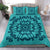 Hawaiian Quilt Turtle Pattern New Blue Bedding Set - Skin Style - AH - Polynesian Pride