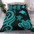 Papua New Guinea Bedding Set - Turquoise Tentacle Turtle - Polynesian Pride