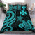 Wallis and Futuna Bedding Set - Turquoise Tentacle Turtle - Polynesian Pride