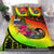 Samoa Bedding Set - Polynesian Hook And Hibiscus (Reggae) Reggae - Polynesian Pride