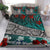 American Samoa Bedding Set - Lizard And Turtle Green - Polynesian Pride