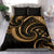 New Zealand Maori Mangopare Bedding Set Polynesian - Gold - Polynesian Pride