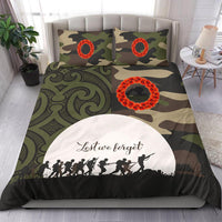 Anzac Maori Bedding Set Lest For Get - Polynesian Pride