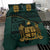 Polynesian Duvet Cover Set - Fiji Bedding Set Dark Green - Polynesian Pride