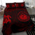 Hawaiian Flag Turtle Polynesian Bedding Set Red - Polynesian Pride