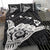 Hawaiian Shaka Aloha Map Polynesian Bedding Set White - Polynesian Pride