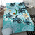 Pohnpei Bedding Set - Blue Turtle Hibiscus - Polynesian Pride