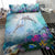 Hawaiian Dolphins Play The Ocean Polynesian Bedding Set - Polynesian Pride