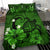 Hawaiian Map Big Turtle Hibiscus Plumeria Tribal Polynesian Bedding Set - Green - Polynesian Pride