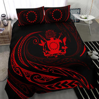 Cook Islands Bedding Set - Red - Frida Style - Polynesian Pride