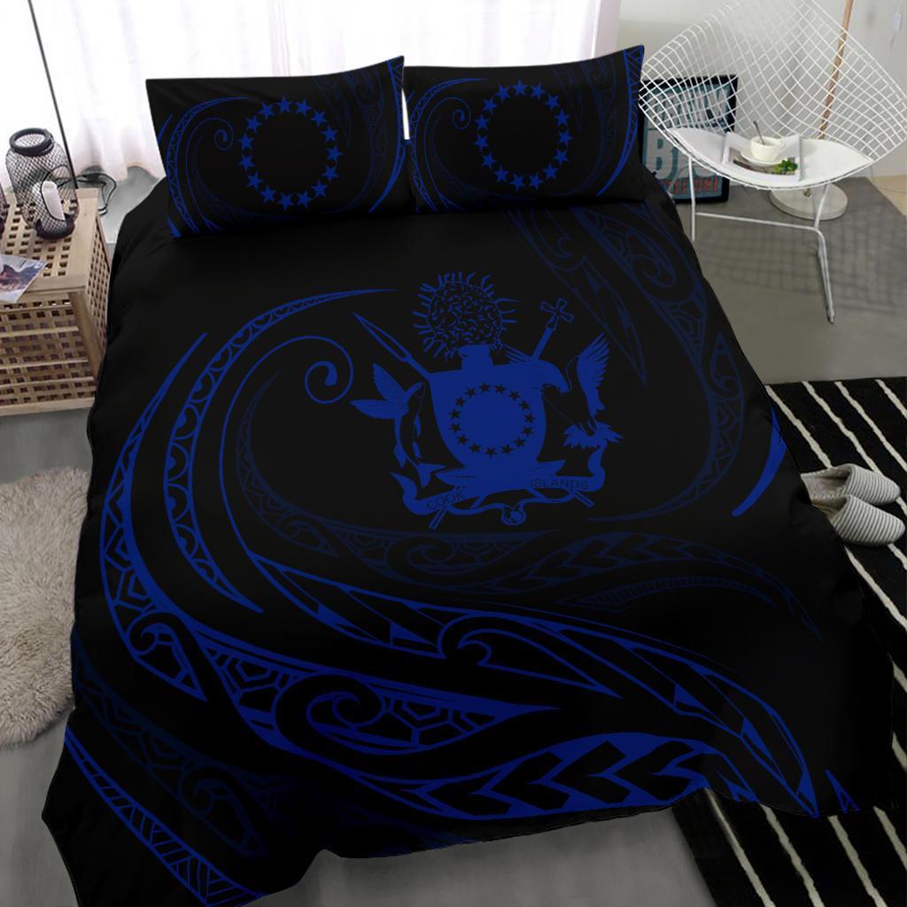 Cook Islands Bedding Set - Blue - Frida Style - Polynesian Pride