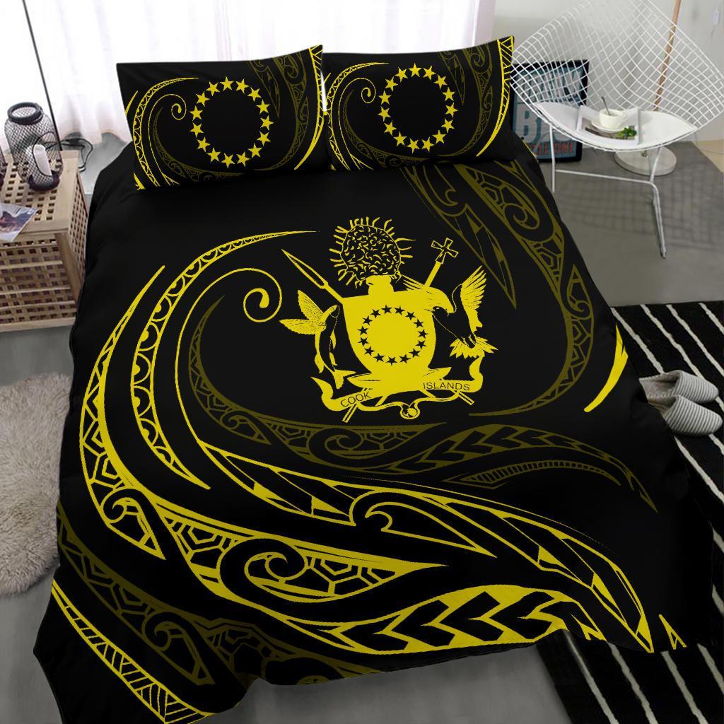 Cook Islands Bedding Set - Yellow - Frida Style - Polynesian Pride