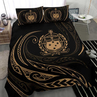 Samoa Bedding Set - Gold - Frida Style - Polynesian Pride