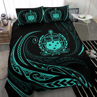 Samoa Bedding Set - Turquoise - Frida Style - Polynesian Pride
