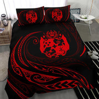 Tonga Bedding Set - Red - Frida Style - Polynesian Pride