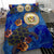 Hawaiian Seal Of Hawaii Hibiscus Ocean Turtle Polynesian Bedding Set - Polynesian Pride