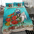 Polynesian Duvet Cover Set - Samoa Bedding Set Ocean Turtle Hibiscus - Polynesian Pride