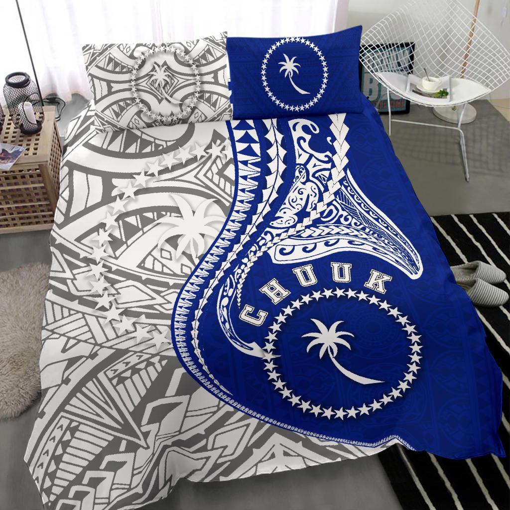 Polynesian Bedding Set - Chuuk Duvet Cover Set Kanaloa Tatau Gen FM - Polynesian Pride