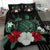 Hawaiian Map Turtle Hibiscus Polynesian Bedding Set - Polynesian Pride