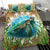 Cook Islands Bedding Set Sea Turtle Vintage - Polynesian Pride