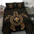 Hawaiian Turtle Kanaka Polynesian Bedding Set - Gold - Polynesian Pride