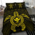 Hawaiian Turtle Kanaka Polynesian Bedding Set - Yellow - Polynesian Pride