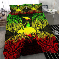 Polynesian Bedding Set - Papua New Giunea Duvet Cover Set Map Reggae - Polynesian Pride
