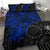 Polynesian Bedding Set - Cook Islands Duvet Cover Set - Blue Turtle - Polynesian Pride