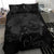 Hawaii Turtle Ohana Hibiscus Poly Bedding Set - Gray - Polynesian Pride