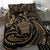 Polynesian Bedding Set - Polynesian Gold Turtle Duvet Cover Set - Polynesian Pride