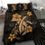 Hawaii Turtle Flower Polynesian Bedding Set - Gold - Polynesian Pride