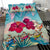 Polynesian Bedding Set - Turtle Hibiscus Duvet Cover Set - Polynesian Pride