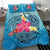 Hawaii Plumeria Deep Sea Circle Turtle Bedding Set - Polynesian Pride