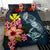 Kanaka Maoli (Hawaiian) Bedding Set - Polynesian Turtle Tropical Plumeria - Polynesian Pride