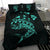 Hawaii Polynesian Mahi - Mahi Common Dolphinfish Bedding Set - Turquoise - Polynesian Pride