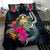 Polynesian Bedding Set - Nauru Duvet Cover Set Tropical Flowers - Polynesian Pride