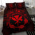 Hawaii Kanaka Turtle Hibiscus Polynesian Bedding Set - Anthea Style Red - Polynesian Pride