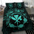 Hawaii Kanaka Turtle Hibiscus Polynesian Bedding Set - Anthea Style Turquoise - Polynesian Pride