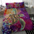 Hawaii Sea Turtle Water Color Travel Galaxy Bedding Set - Polynesian Pride