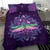 Maori Mandala Dragonfly Bedding Set Purple - Polynesian Pride