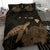 Hawaii Polynesian Hibiscus Turtle Map Bedding Set - AH - Gold - Polynesian Pride